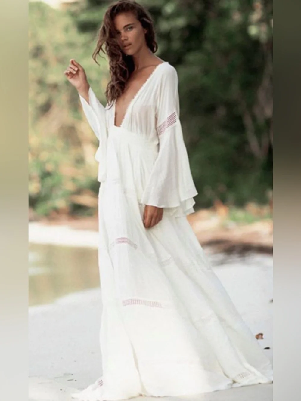 NEW The Jetset Diaries hammock maxi dress in Ivory Medium